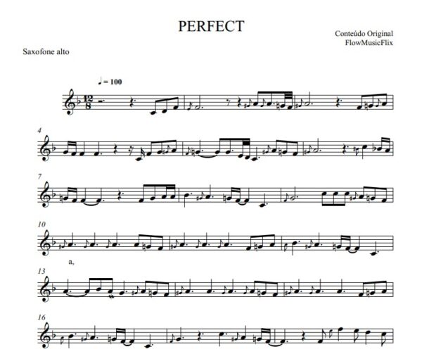 KIT Play Along + playback + partitura Perfect Diogo Pinheiro Sax Alto Eb - Image 2